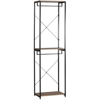 Suport metalic cu rafturi pentru umerase 60X40X213cm Metal+PAL, GRUNBERG, RF3105 Suport metalic cu rafturi pentru umerase 60X40X213cm Metal+PAL, GRUNBERG, RF3105