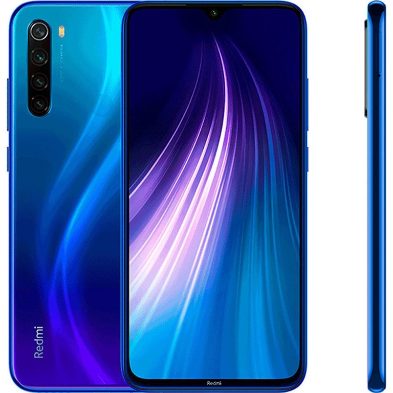 Смартфон Xiaomi Redmi Note 8, Dual SIM, 64GB, 4G, Blue - eMAG.bg