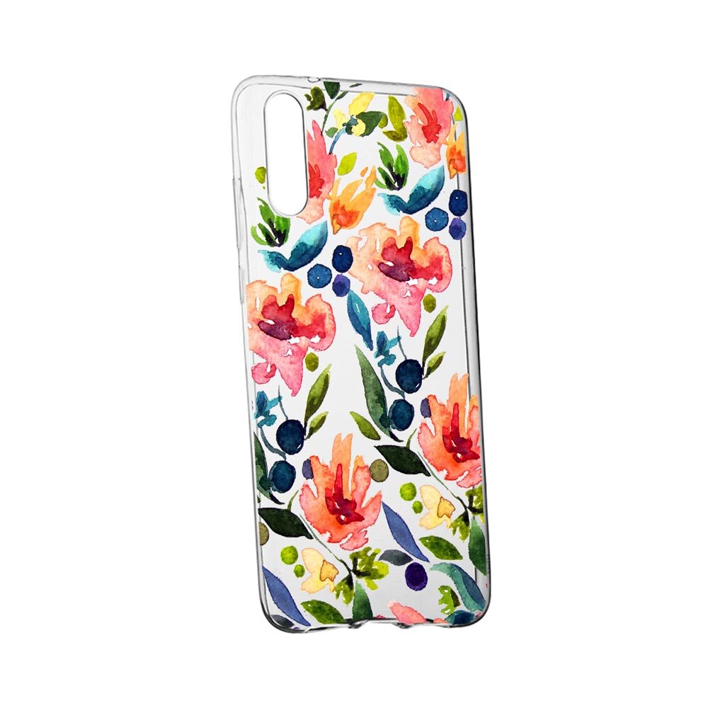 Husa Flowers Spring, pentru Xiaomi Mi Note 10 / Mi Note 10 Pro, rezistenta la uzura, anti-alunecare, din silicon Premium, 628