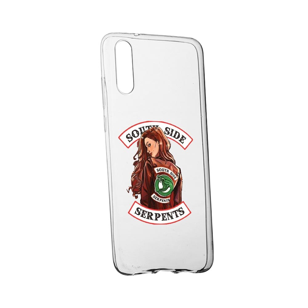 Husa Riverdale - South Side Serpents, Movie, pentru Motorola Moto G8 Power Lite, rezistenta la uzura, anti-alunecare, din silicon Premium, 606