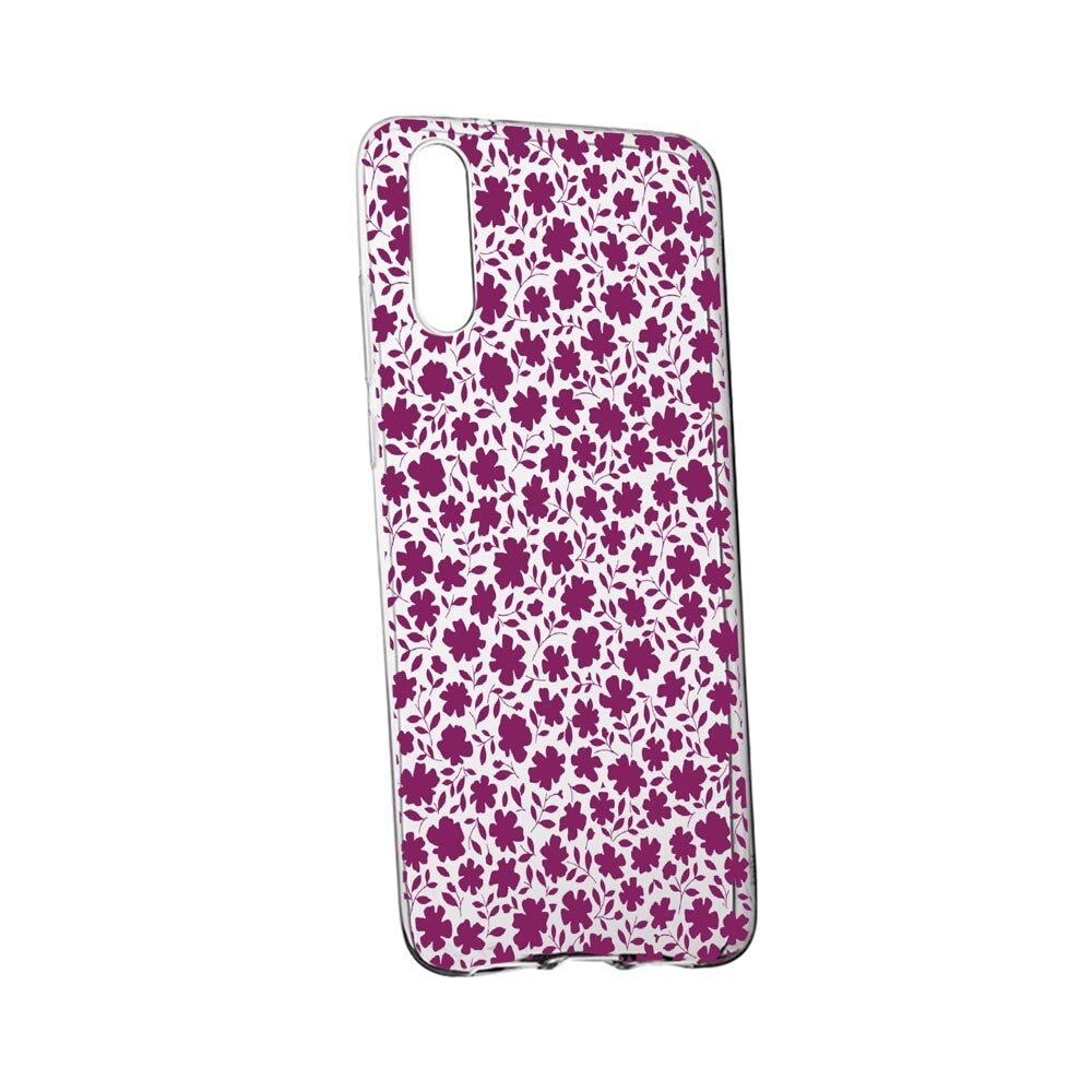 Husa Flowers Pattern, pentru Xiaomi Mi Note 10 / Mi Note 10 Pro, rezistenta la uzura, anti-alunecare, din silicon Premium, 627
