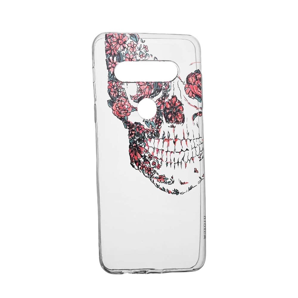 Husa Skull, pentru LG K61, rezistenta la uzura, anti-alunecare, 253