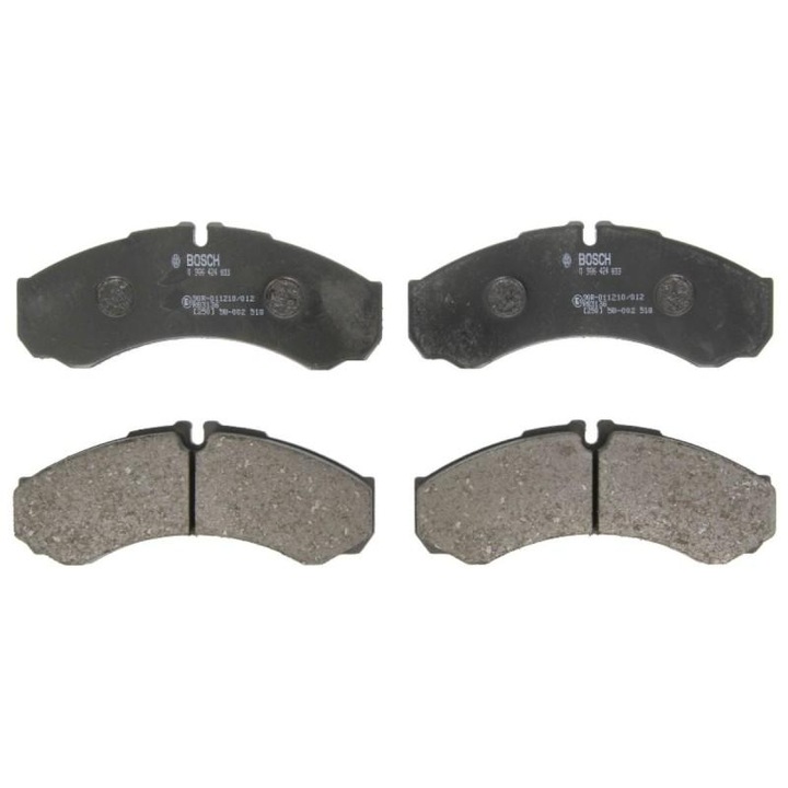 Комплект спирачни накладки, дискови спирачки Iveco DAILY VI 2014-2016 0 986 424 833