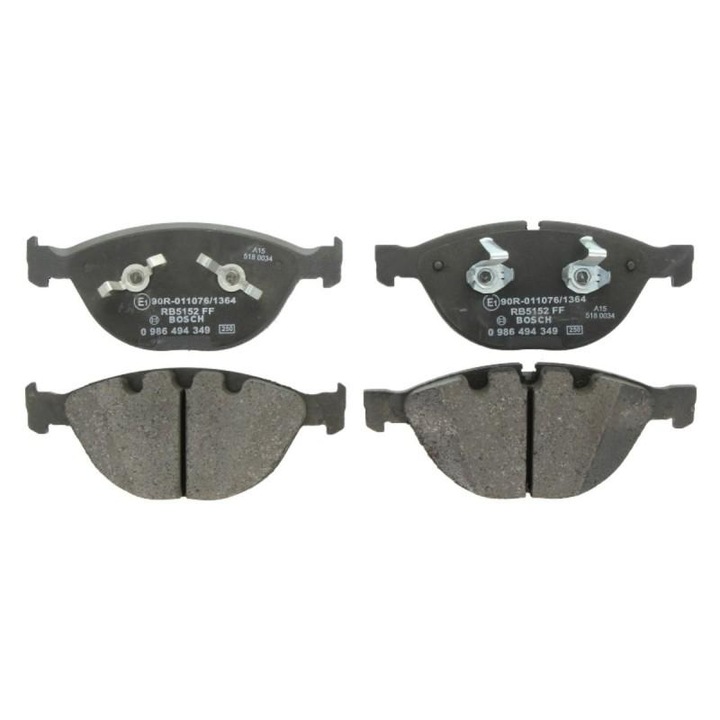 Set placute frana, frana disc BMW Seria 7 2001-2008 E65, E66, E67 0 986 494 349