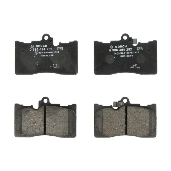 Set placute frana, frana disc Lexus IS 3 2013-> E3 0 986 494 252