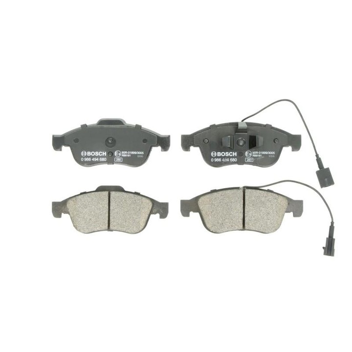 Fékbetét készlet, tárcsafék Alfa Romeo Giulietta 2010-> 940 0 986 494 680