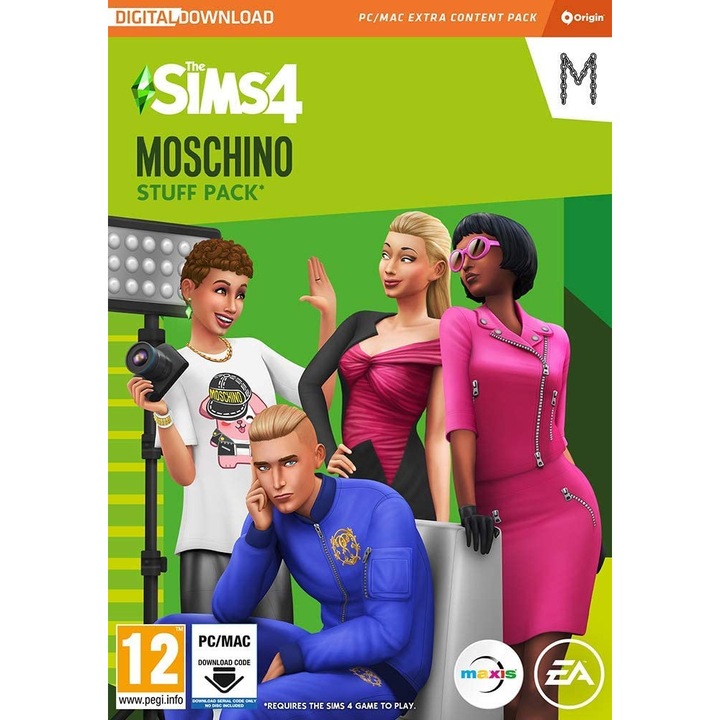 Joc The Sims 4 - Moschino Stuff Pack Origin Key Global PC (Cod Activare Instant)