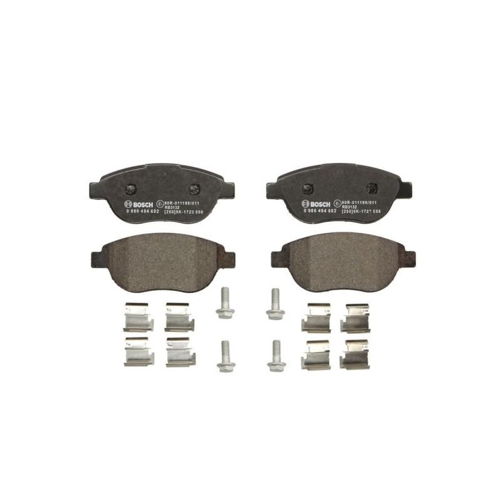 Set placute frana, frana disc Citroen Berlingo 2003-2007 0 986 494 602