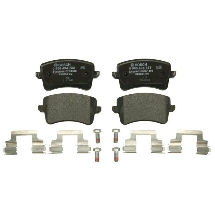 Set placute frana, frana disc Audi A5 CABRIOLET 2009-2017 8F7 0 986 494 733