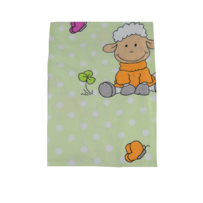 Finet 80 x 60 cm pentru bebelusi NN 8060-V1, Verde