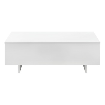 Masuta de cafea Calabria, en.casa, 85 x 55 x 31 cm, 15 mm PAL, melaminat, alb lucios Masuta de cafea Calabria, en.casa, 85 x 55 x 31 cm, 15 mm PAL, melaminat, alb lucios