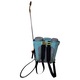 Pompa stropit electrica Danubewd Tools®, 16 Litri, regulator presiune, tija inox 100 cm, vermorel cu acumulator, 5 + 1 duze, spatiu depozitare duze