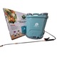 Pompa stropit electrica Danubewd Tools®, 16 Litri, regulator presiune, tija inox 100 cm, vermorel cu acumulator, 5 + 1 duze, spatiu depozitare duze