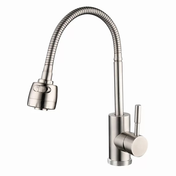 Baterie bucatarie flexibila inox Smack S1711