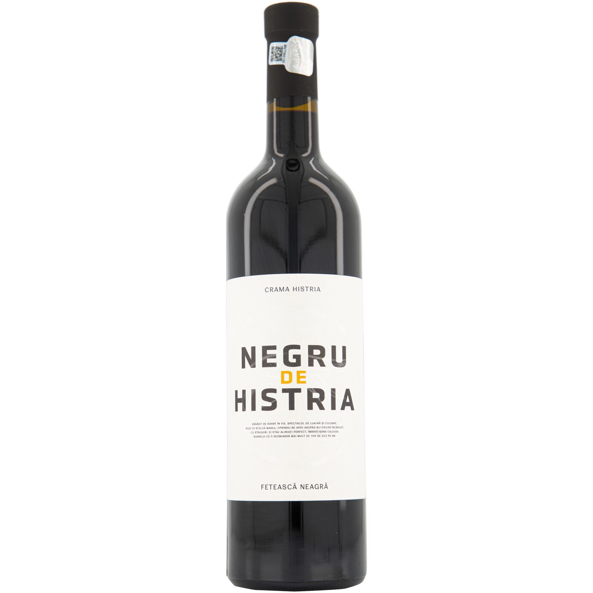 Vin Negru de Histria, Feteasca Neagra, Sec, 0.75l