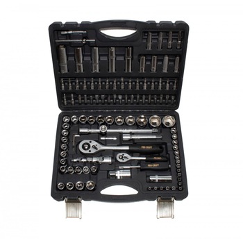 Trusa profesionala cu chei tubulare Procraft Germany WS-108, Set 108 bucati Trusa profesionala cu chei tubulare Procraft Germany WS-108, Set 108 bucati