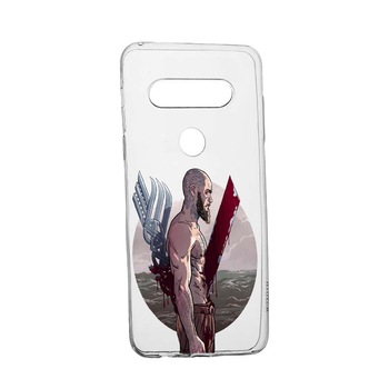 Husa Vikingii Ragnar Lothbrok Movie, pentru LG K61, rezistenta la uzura, anti-alunecare, din silicon Premium, 455 Husa Vikingii Ragnar Lothbrok Movie, pentru LG K61, rezistenta la uzura, anti-alunecare, din silicon Premium, 455