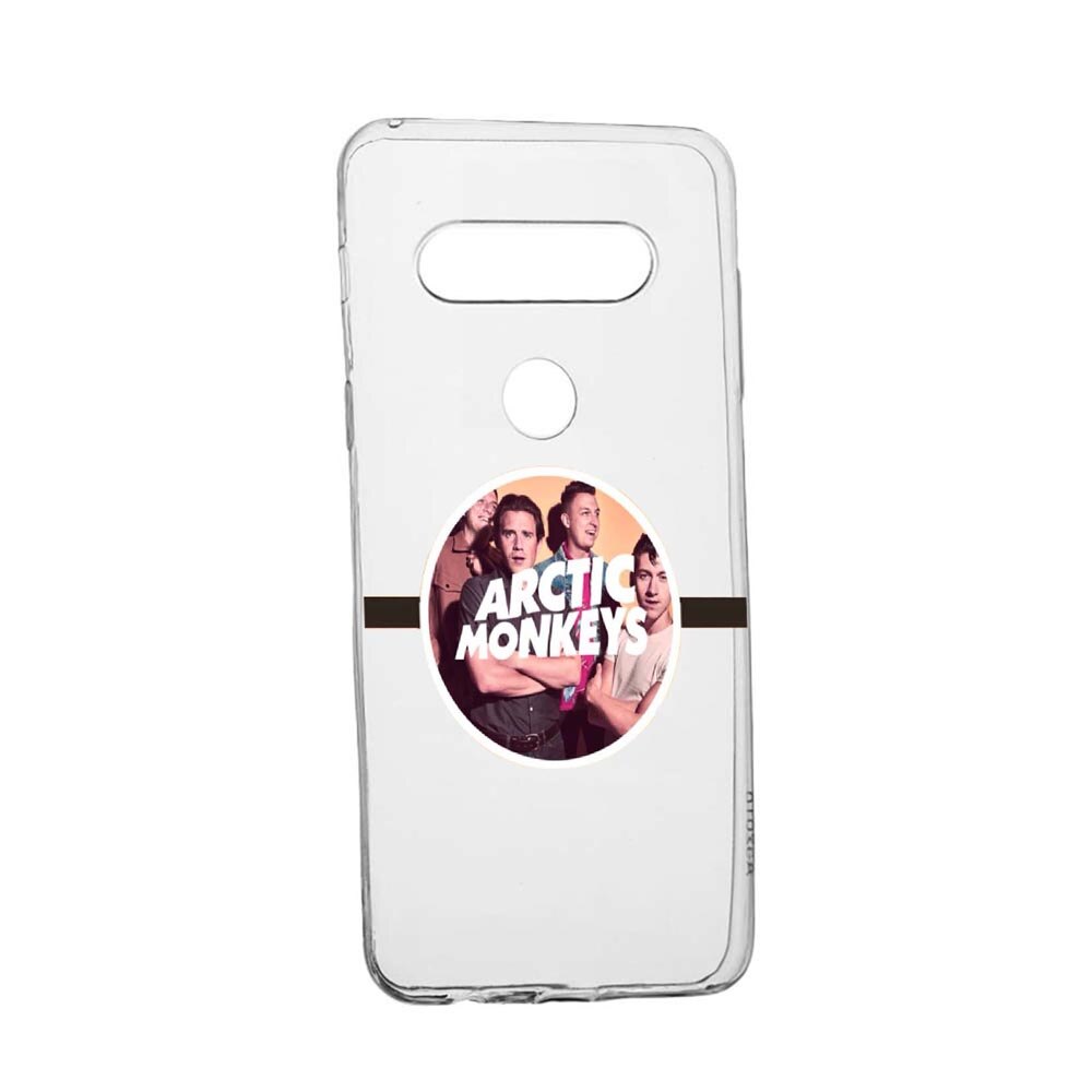 Husa Arctic Monkey, pentru LG K61, rezistenta la uzura, anti-alunecare, din silicon Premium, 549
