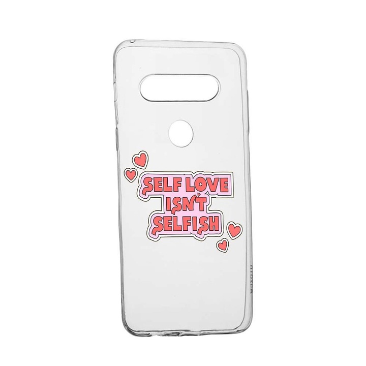 Szilikon védőtok Self Love LG K61, 493