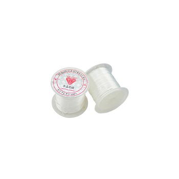 Fibra de cristal elastica Moonbasanails, 10 m, Alb Fibra de cristal elastica Moonbasanails, 10 m, Alb
