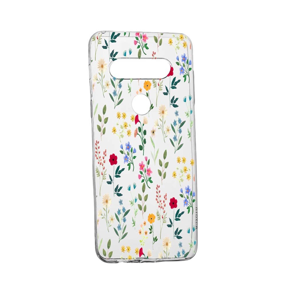 Husa Spring Flower, pentru LG K61, rezistenta la uzura, anti-alunecare, din silicon Premium, 635