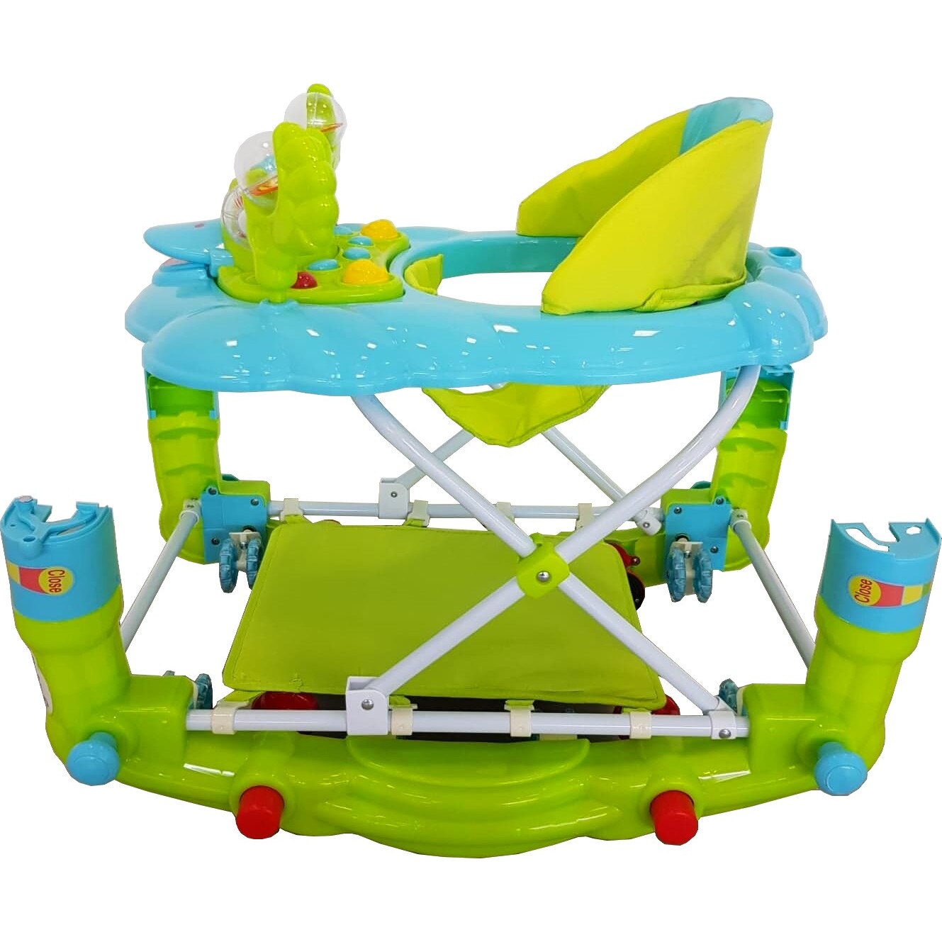 Проходилка Baby Care H914, Безшумни силиконови колела, Музика, Пате ...