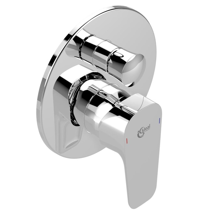 Смесител Ideal Standard CERAPLAN III, За вграждане, Вана-душ, Вътрешна и външна част, Месинг