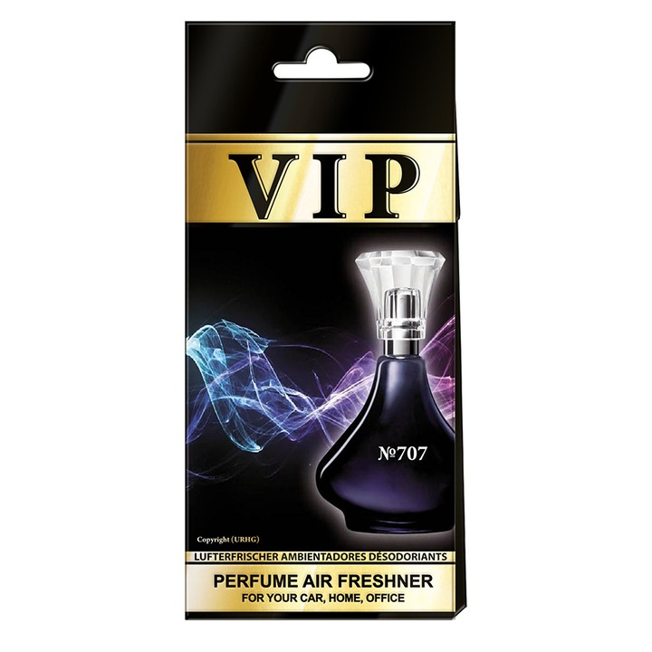 VIP Parfümös Autóillatosító No. 707 , Caribi, 1db