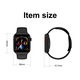 Ceas Smartwatch Techstar® W58Pro Argintiu, 1.3 inch IPS, Monitorizare Temperatura, Sedentarism, Bluetooth, IP67