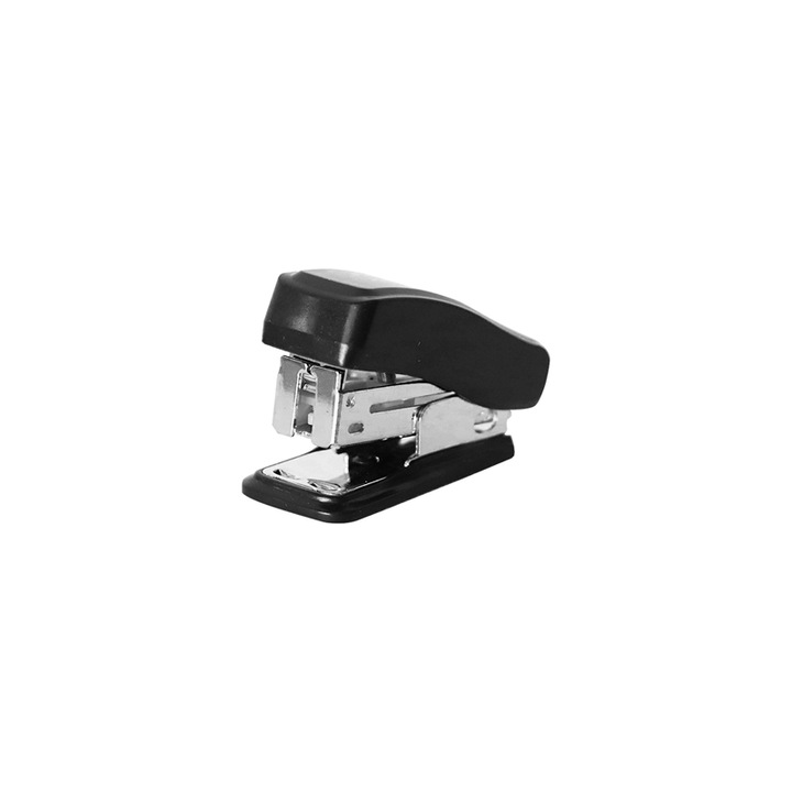 Mini Top Office tűzőgép S15, 24/6, 15 laphoz, fekete