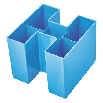 Organizator de birou HAN, Bravo Trend, Cu 5 compartimente, Albastru deschis Organizator de birou HAN, Bravo Trend, Cu 5 compartimente, Albastru deschis