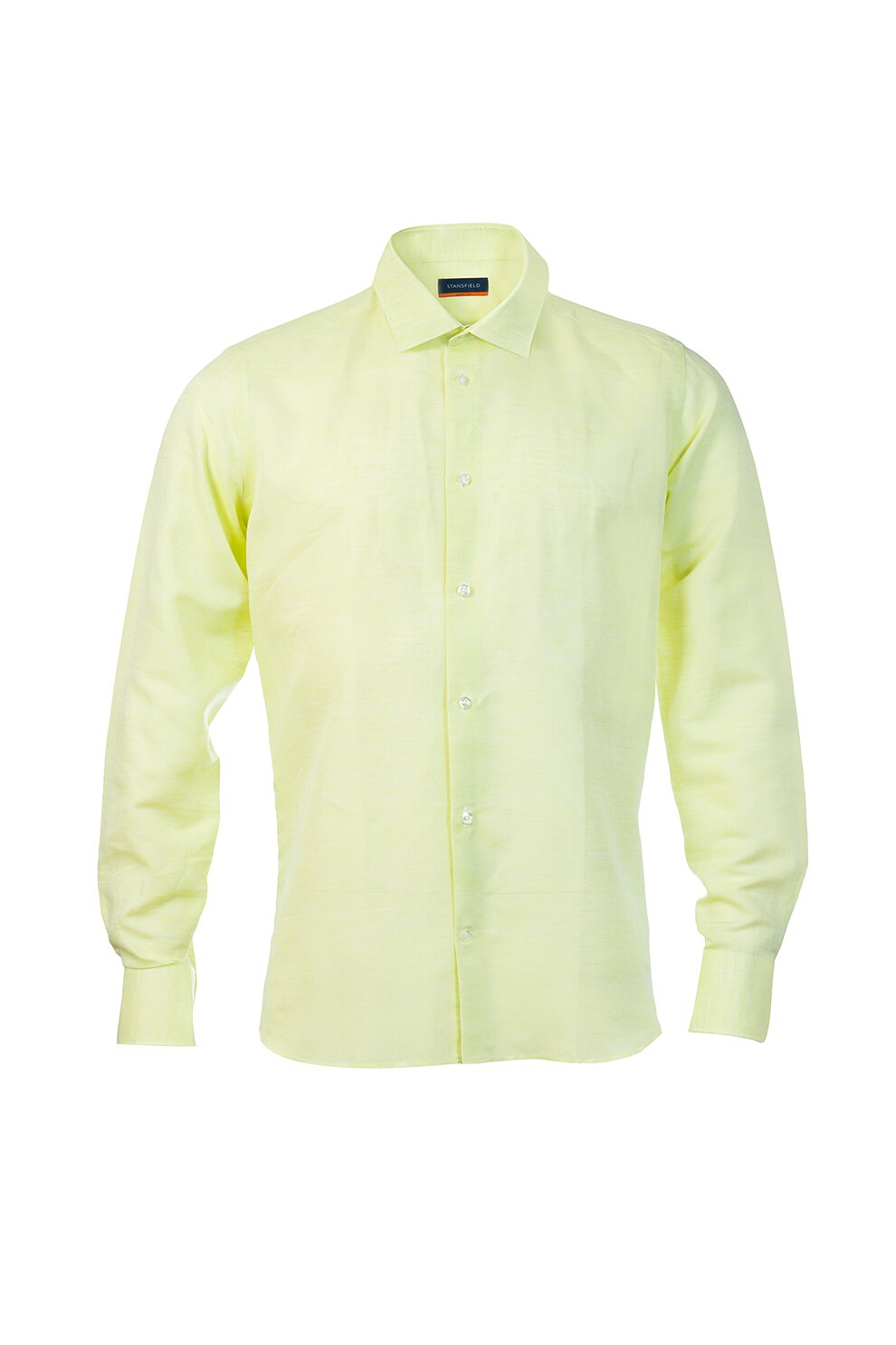 Stansfield, Camasa din bumbac, galben pal