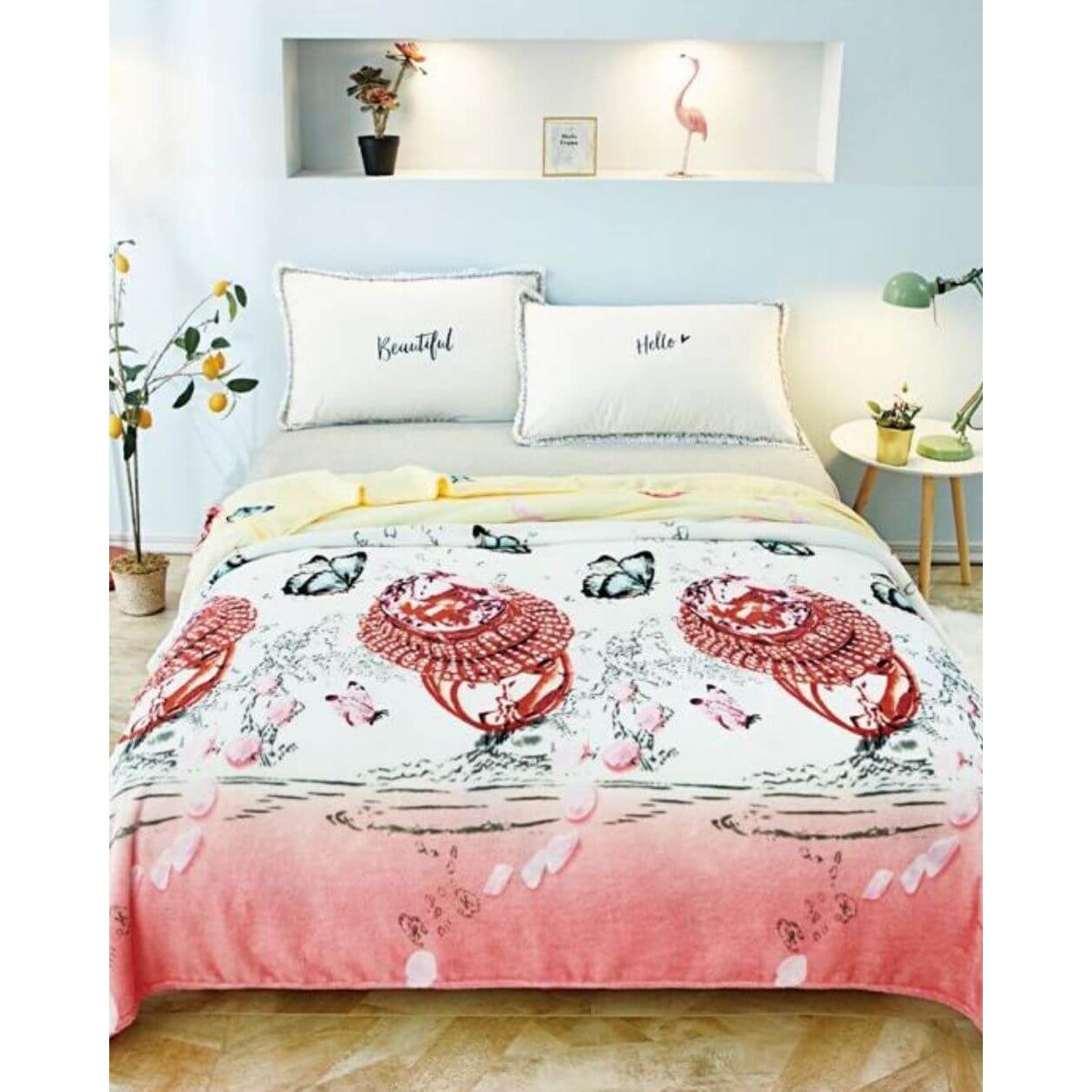 Patura Cocolino, Pat Dublu, 200x230 cm, Rings