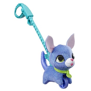 Jucarie de plus interactiva Furreal Friends - Mini Walkalots cu lesa, catelus Jucarie de plus interactiva Furreal Friends - Mini Walkalots cu lesa, catelus