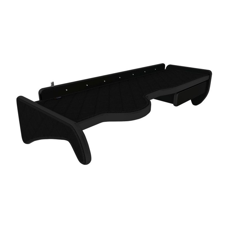 Маса за табло, F-CORE, с LED, дълъг модел, за MAN TGA, TGL, кабина M, L, XL, LX, XLX, 2000+, Черна