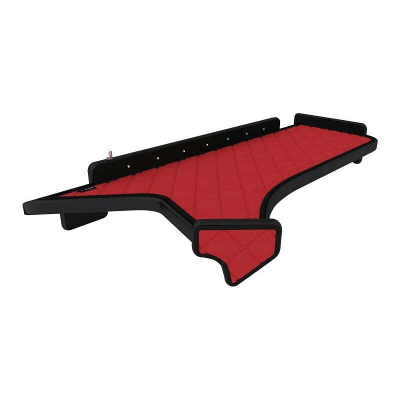 Masa bord, F-CORE, cu led, model lung, pentru IVECO STRALIS, 2013+, Rosu