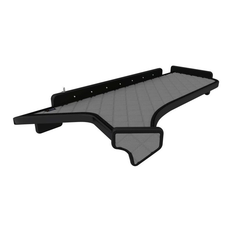 Masa bord, F-CORE, cu led, model lung, pentru IVECO STRALIS, 2013+, Gri