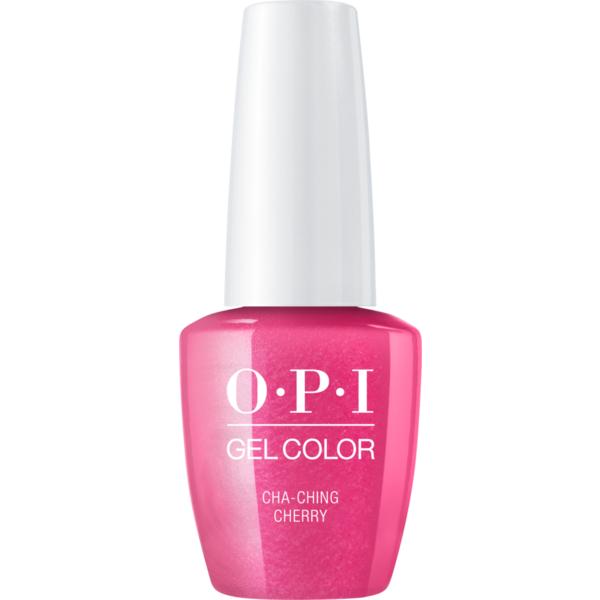 Lac de Unghii Semipermanent ,Opi, Gel Color Cha Ching Cherry, 15 ml