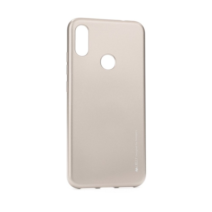 Предпазен гръб Mercury i-Jelly за Xiaomi Redmi 7, Златист