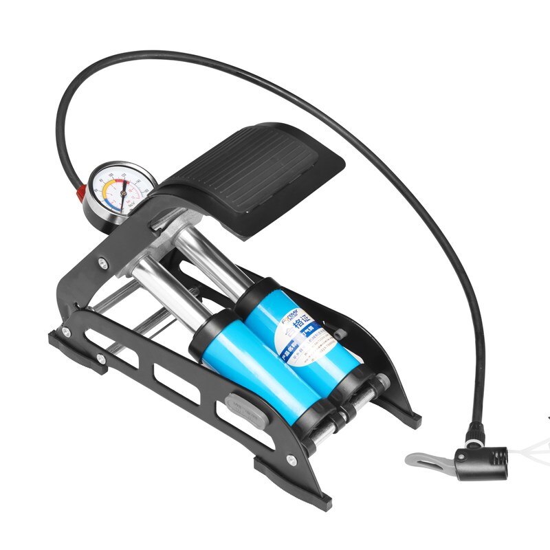 Pompa de picior manometru si 2 cilindri Forever