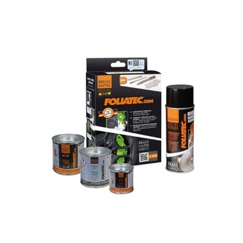 Set vopsea Foliatec pentru etriere galben neon Set vopsea Foliatec pentru etriere galben neon