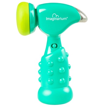 Ciocan muzical , Imaginarium , Baby Sound Hammer , Verde , cu sunete si lumini , 1-3 ani Ciocan muzical , Imaginarium , Baby Sound Hammer , Verde , cu sunete si lumini , 1-3 ani