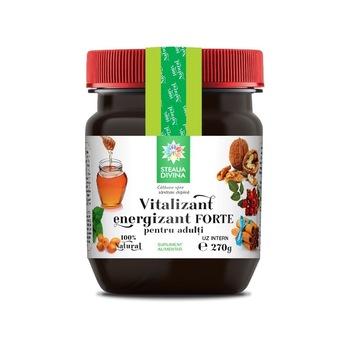 Vitalizant energizant forte pentru adulti, 270 g, Steaua Divina Vitalizant energizant forte pentru adulti, 270 g, Steaua Divina
