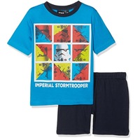 pijama baieti star wars first order 6 ani116 cm albastru maneca scurta imperial stormtrooper imagen 8_0_
0