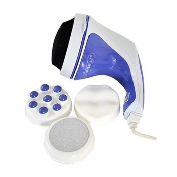 Aparat de masaj Anticelulitic pentru Tonifiere si Relaxarea Muschilor, Voltaj 220 V , Frecventa 50 Hz, Vibratii inalte 2500 rot/min si Vibratii joase 1800 rot/min, Alb/Albastru Aparat de masaj Anticelulitic pentru Tonifiere si Relaxarea Muschilor, Voltaj 220 V , Frecventa 50 Hz, Vibratii inalte 2500 rot/min si Vibratii joase 1800 rot/min, Alb/Albastru