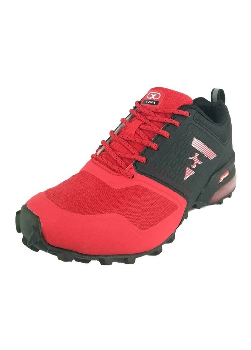 Pantofi Knup M1, Impermeabil, Rosu/Negru, 45, Barbati
