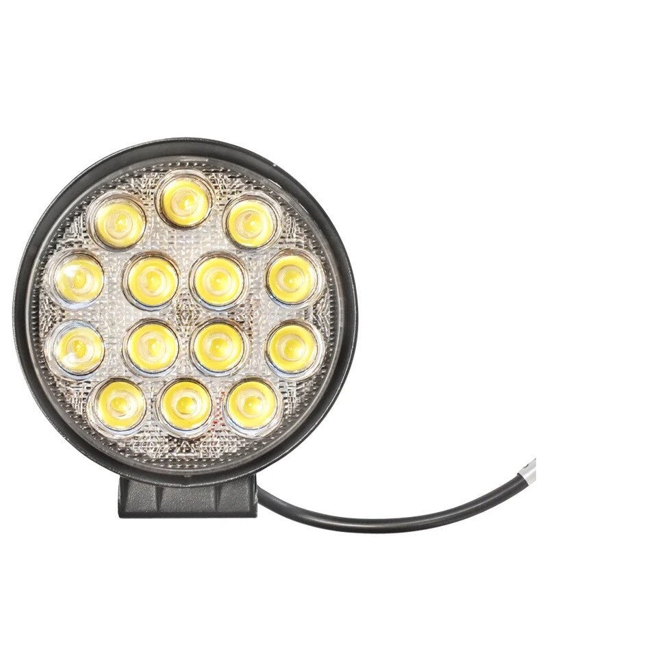 Lampa 14 LED-uri 10-30V 42W unghi de radiere 60 rotund