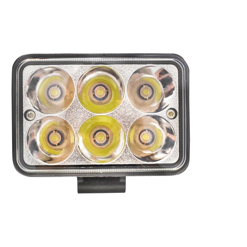 Lampa 6 LED-uri 10-90V 18W unghi de radiere 60 patrat
