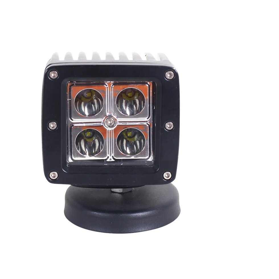 Lampa iluminat 4 leduri 10-90V 12W - unghi radiere 60 de grade tip flood