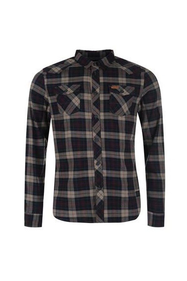 Camasa de bumbac, Firetrap, Negru, XS EU
